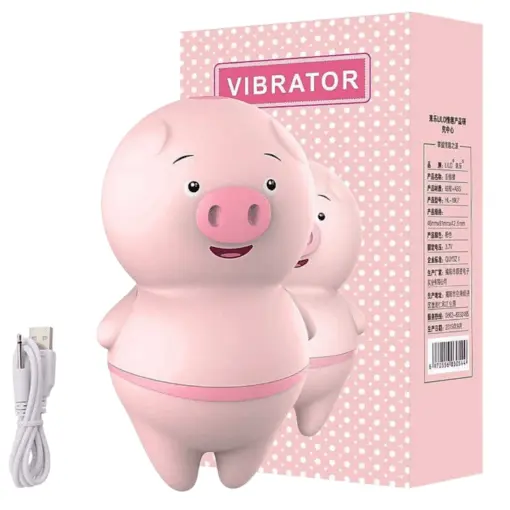 Vibrador Cerdito Lengua