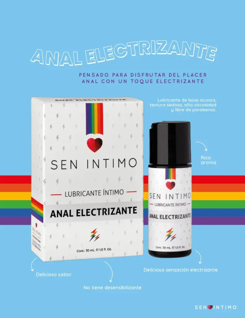 Lubricante Anal Electrizante